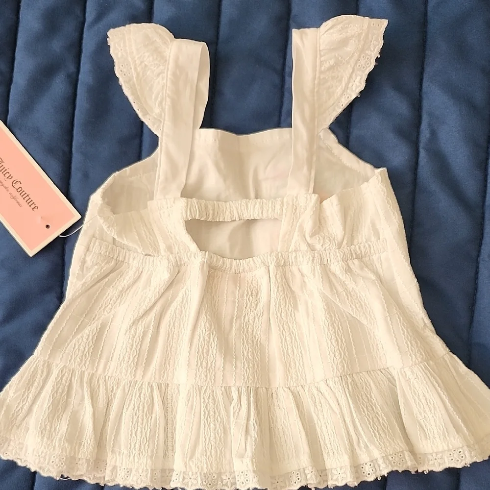 Juicy Couture White Floral Shorts Set - Picture 4 of 6